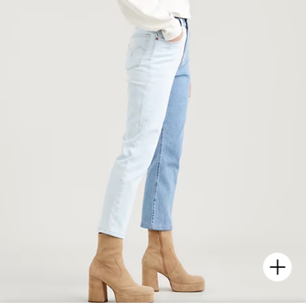 Of two minds - Levi’s crop jeans